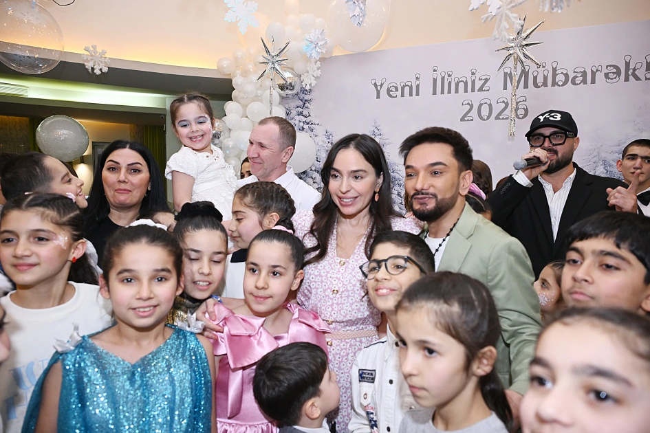 Heydar Aliyev Foundation VP Leyla Aliyeva, Head of Baku Media Center Arzu Aliyeva and Alena Aliyeva join festive celebrations for children with special needs in Baku (PHOTO)