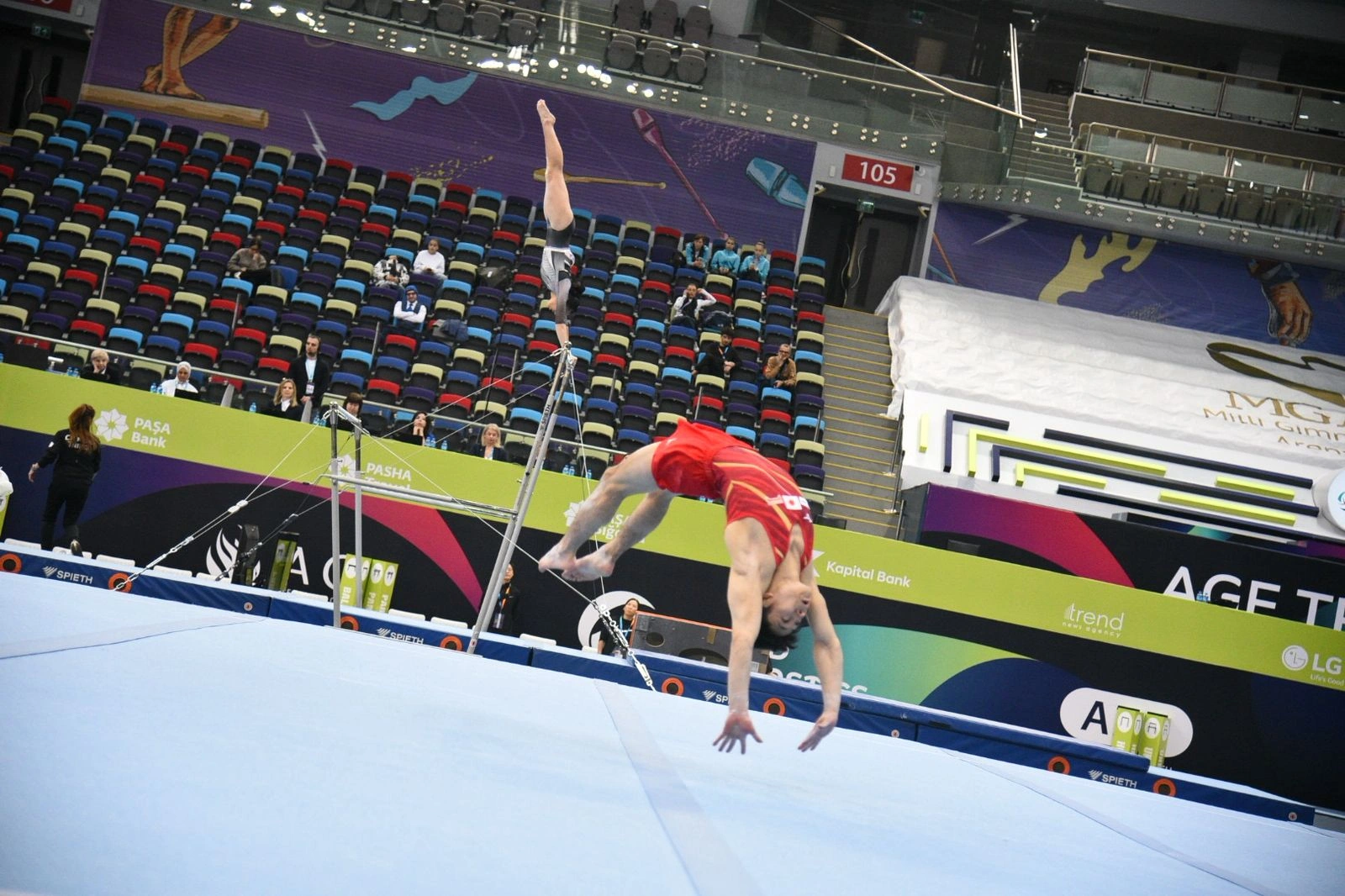 First day of FIG Artistic Gymnastics World Cup in Azerbaijan's Baku wraps up (PHOTO)