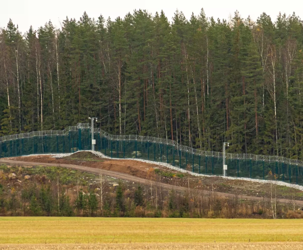Finland completes major fence project on border with Russia
