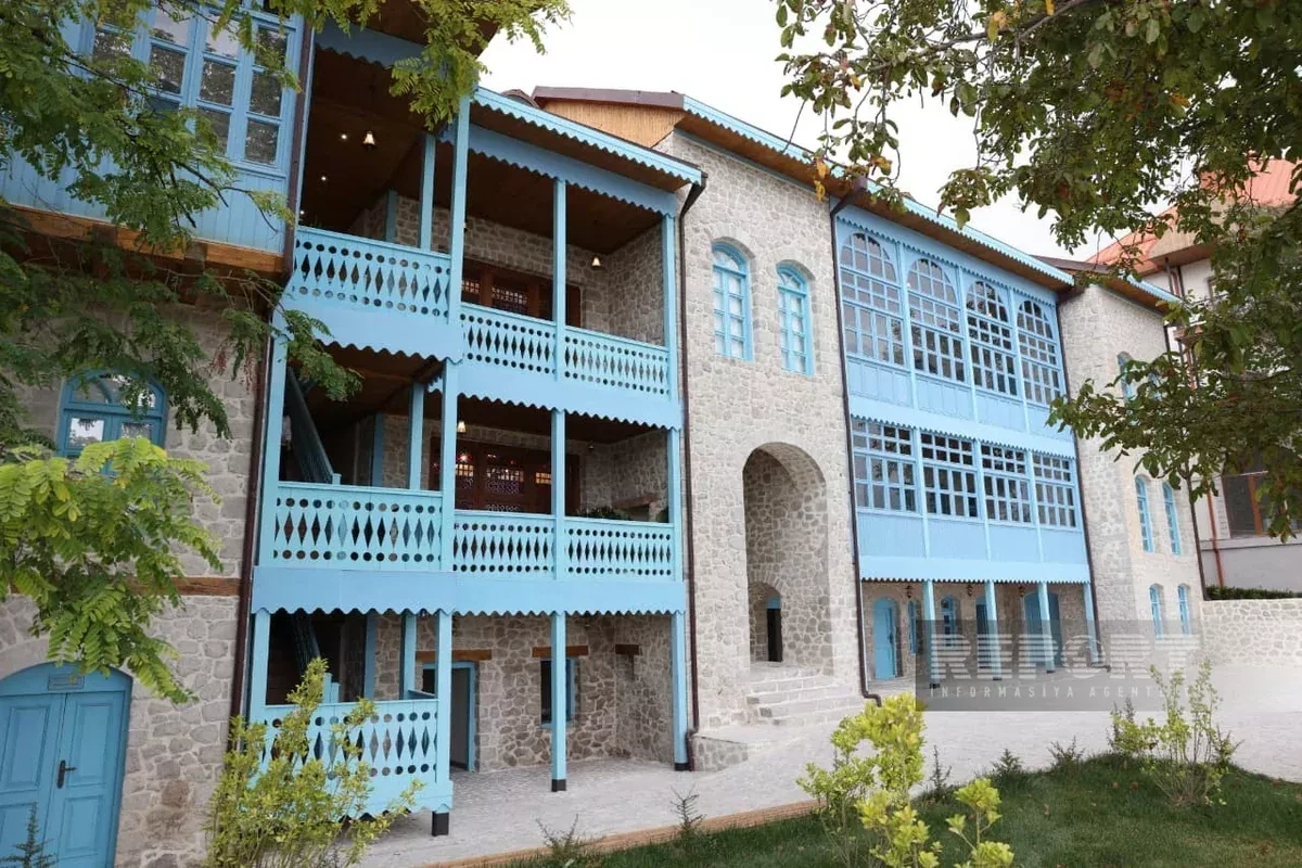 Diplomats visit Karabakh Street, Sadigjan House in Shusha, Azerbaijan PHOTO