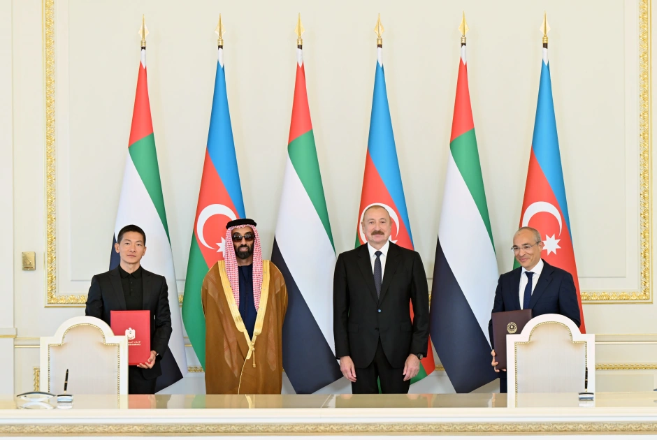 President Ilham Aliyev receives UAE National Security Advisor (PHOTO)