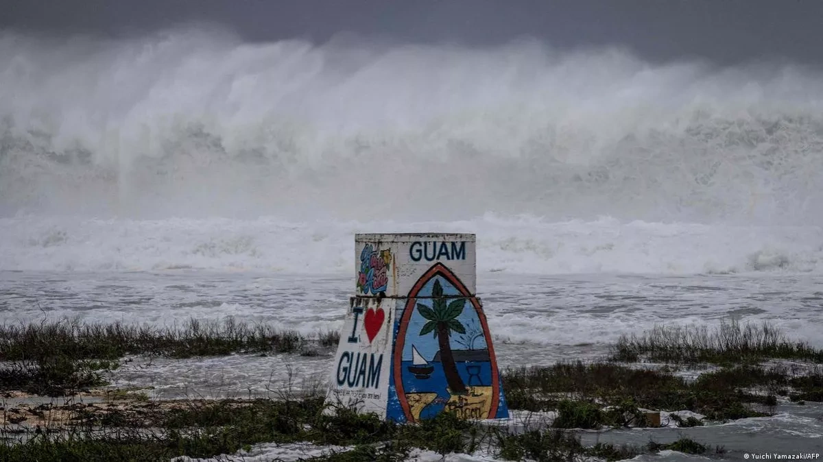 Super Typhoon Bavi slams US Pacific Islands with Category 5 force
