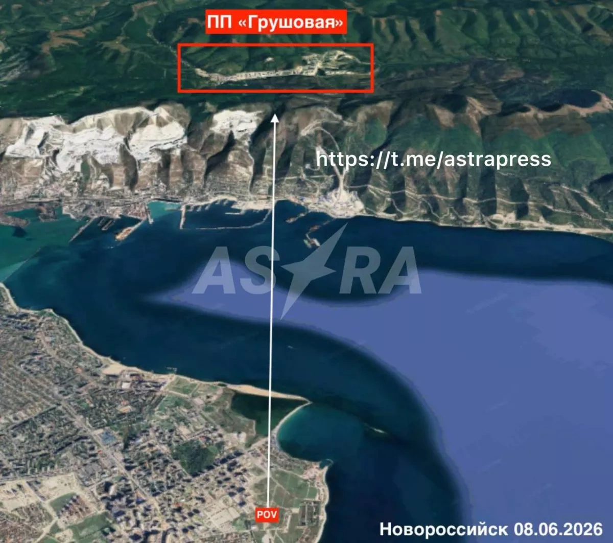 ASTRA: Major Russian oil facility near Novorossiysk on fire PHOTO