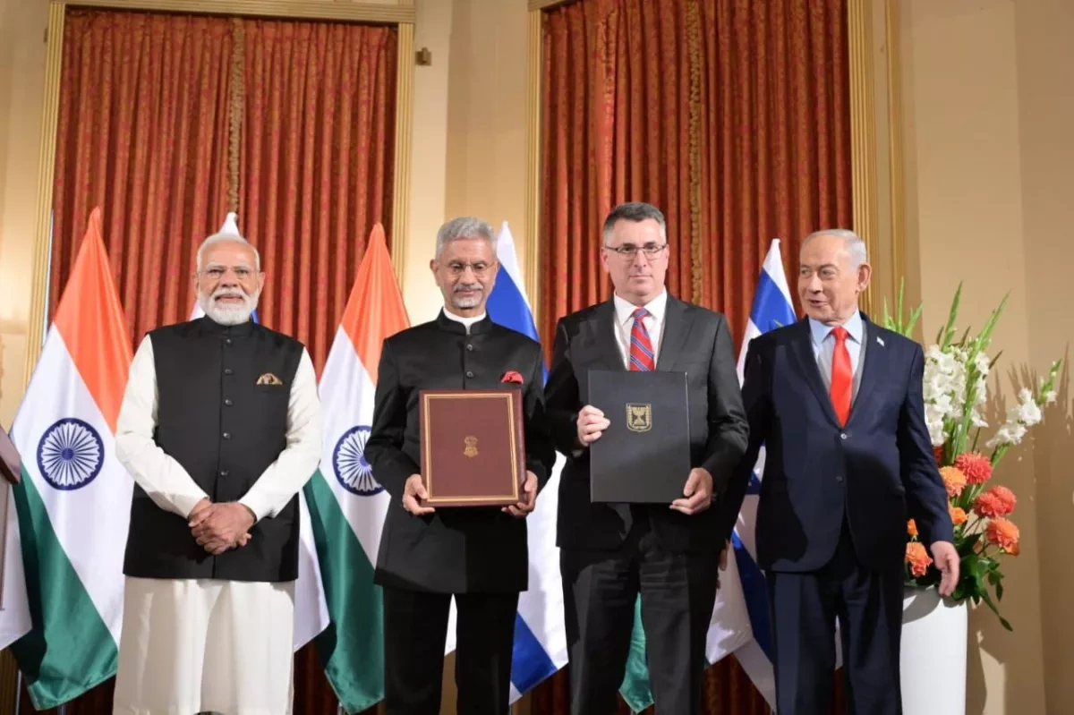 Israel, India sign 16 agreements on agriculture, innovation, technology Photo