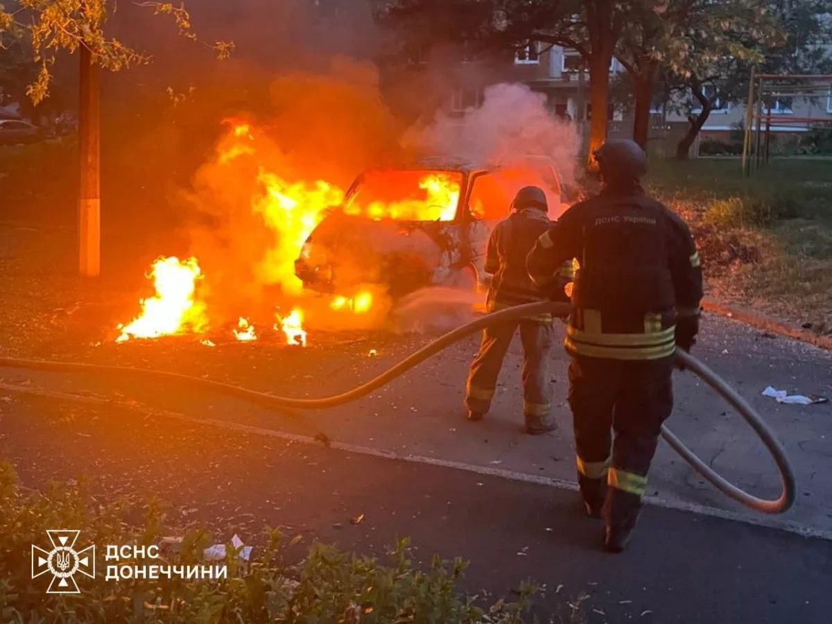 Russian strike on Ukraine’s Donetsk region injures civilian, damages homes PHOTO