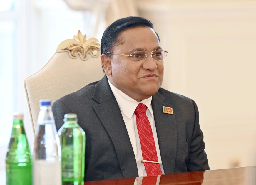 President Ilham Aliyev receives Sri Lanka's Minister of Foreign Affairs, Foreign Employment & Tourism (PHOTO)