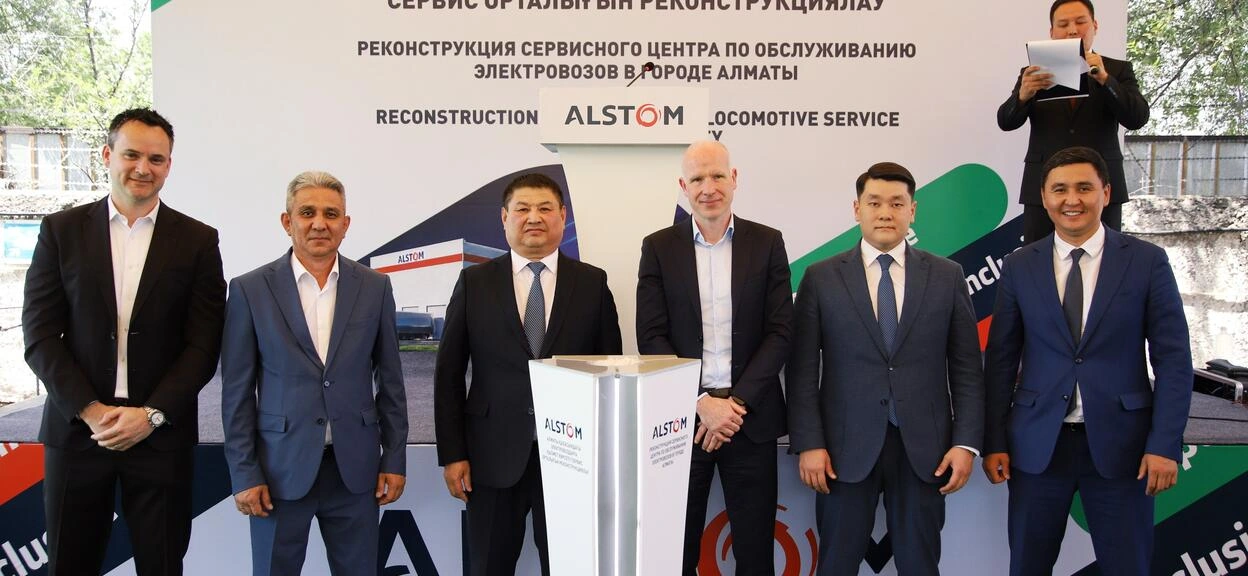 Alstom launches locomotive service centre upgrade in Kazakhstan’s Almaty