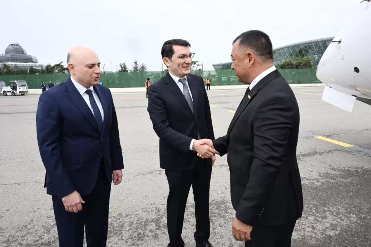 Turkmenistan’s Deputy PM arrives in Azerbaijan