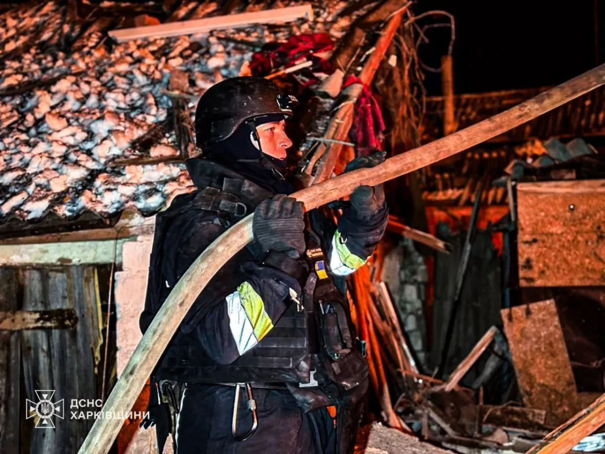 Ukraine: Russian strike destroys private home in Kharkiv PHOTO / VIDEO