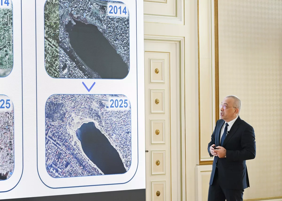 Azerbaijani president chairs meeting on upgrading water systems in Baku, Absheron PHOTO