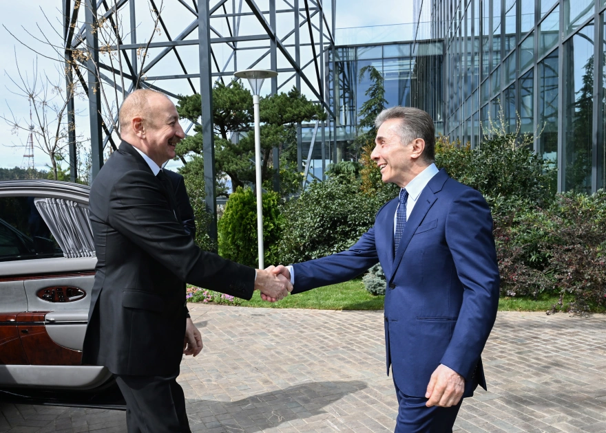 Tbilisi hosts luncheon in honor of President Ilham Aliyev (PHOTO)