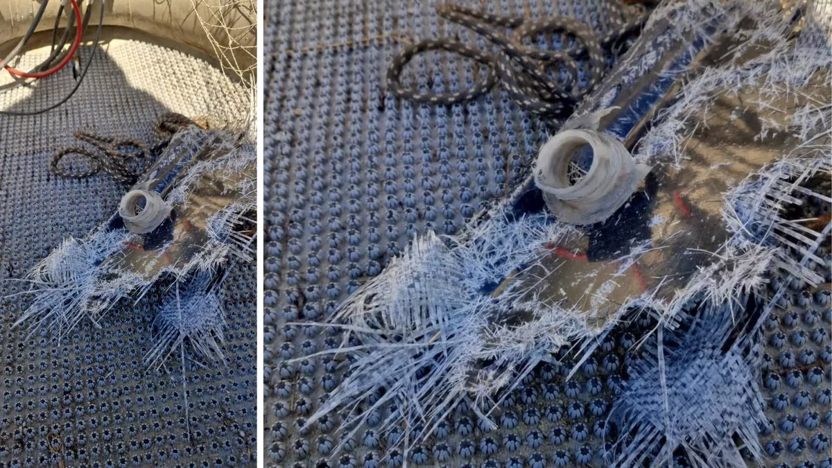 Drone crashes into lake in eastern Latvia, explodes on impact