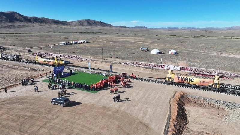 Kazakhstan completes connection section on key Middle Corridor railway line