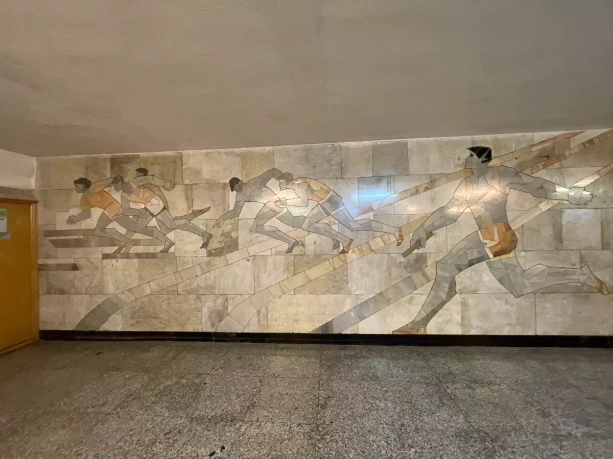 Art in stone: The mosaics of Baku’s Ganjlik metro station A journey through history on Caliber.Az