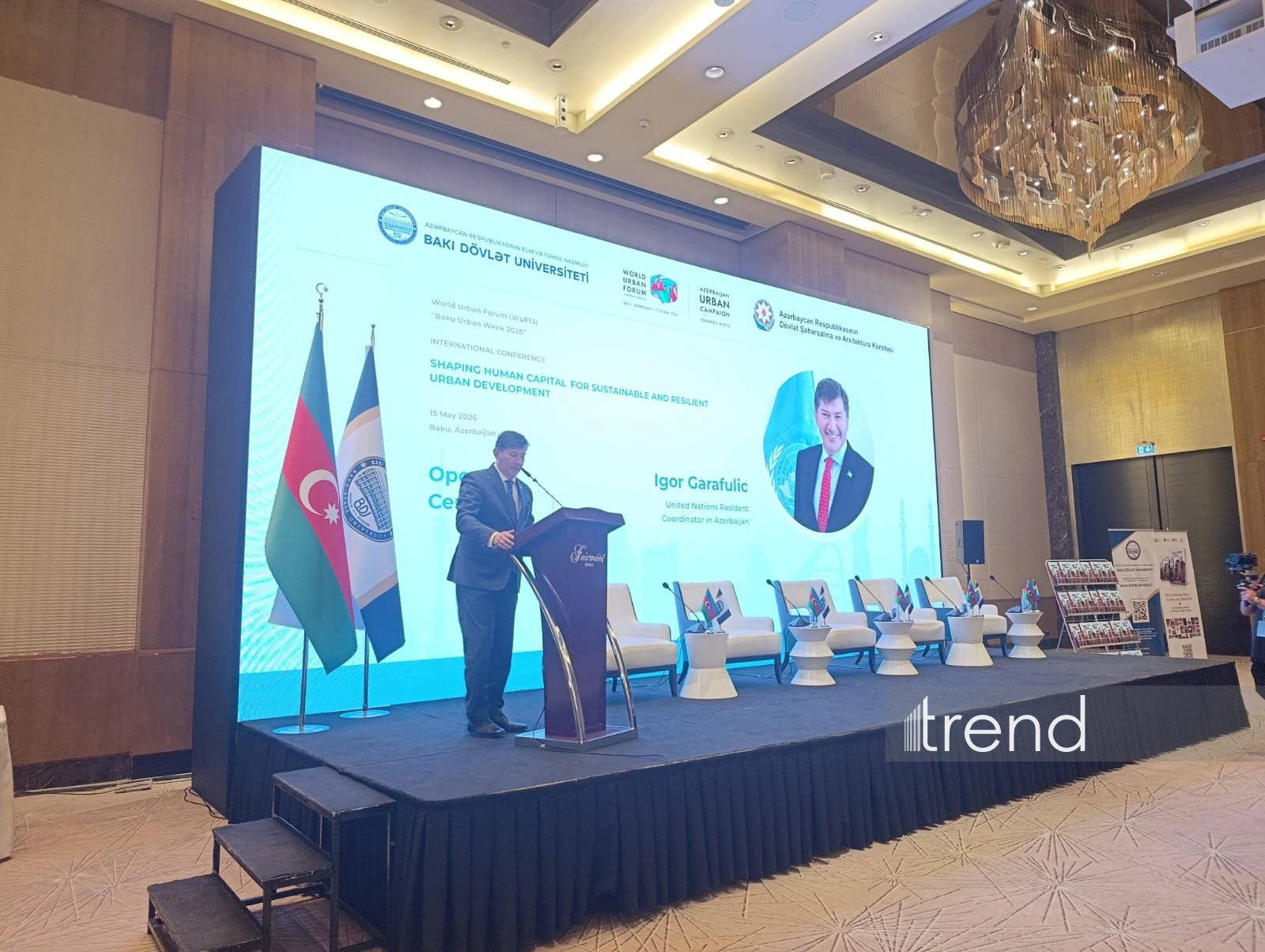 Azerbaijan, as host of WUF13 amid global conflicts, sets example for world - UN