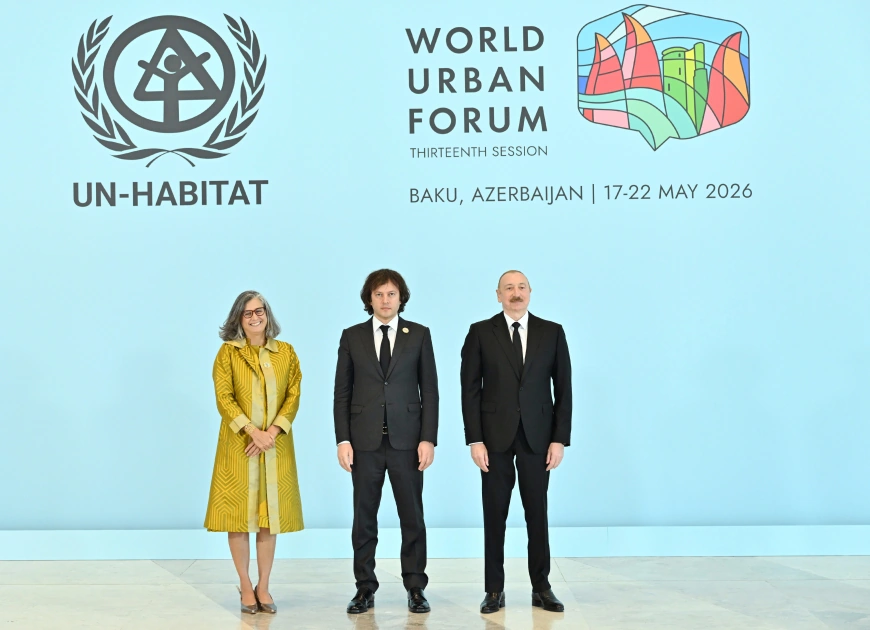 President Ilham Aliyev attends opening ceremony of WUF13 in Baku (PHOTO) (LIVE)