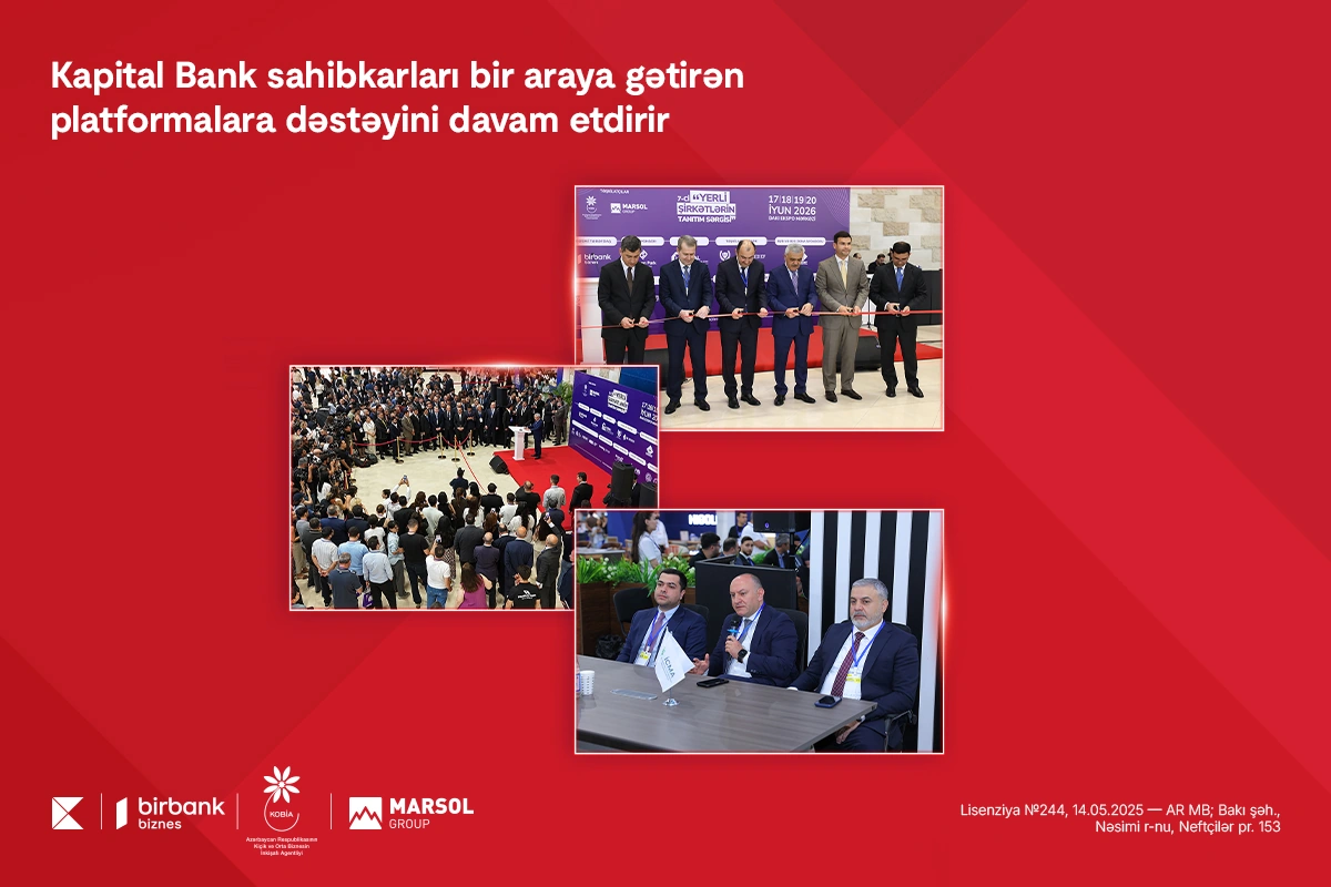 Kapital Bank continues to support platforms that bring entrepreneurs together