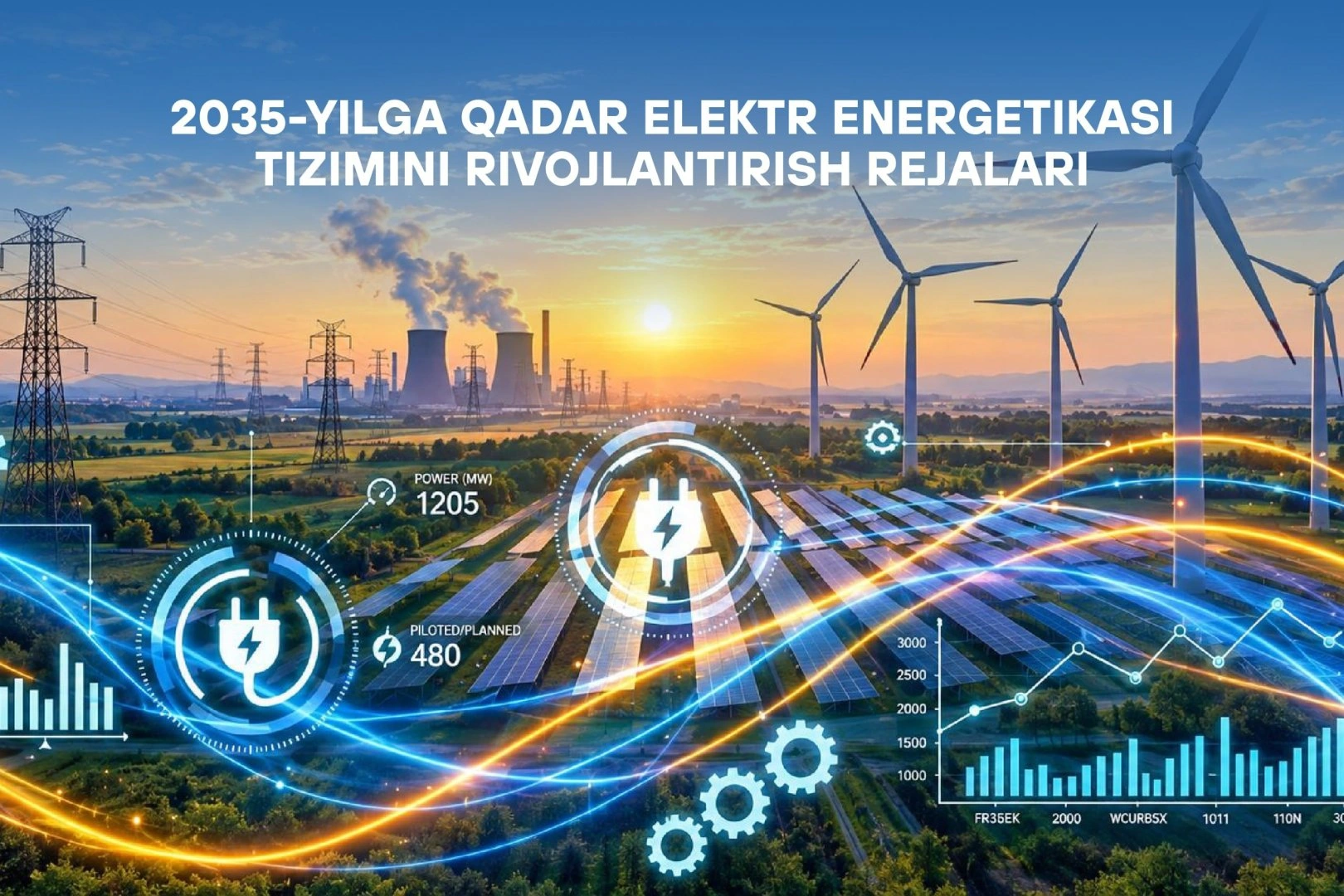 Uzbekistan plans nearly 5,000 km of power lines by 2030