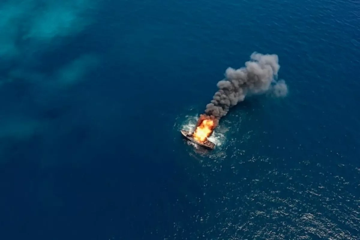 US military conducts strike on suspected narco-trafficking vessel in Caribbean