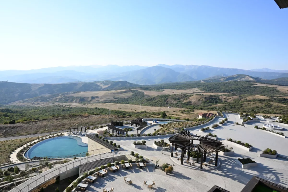 Azerbaijani first couple attend opening of Meysari Grand Hotel & SPA in Shamakhi PHOTO / UPDATED
