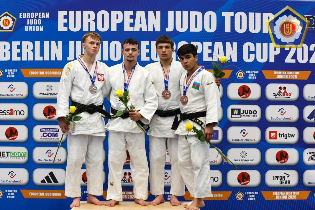 Azerbaijani judoka wins bronze medal at European Cup