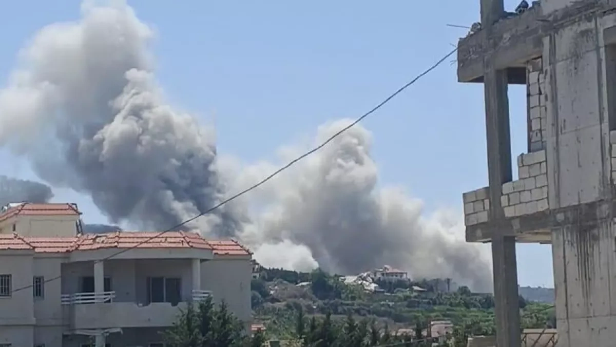Israeli military says it struck Hezbollah infrastructure in southern Lebanon