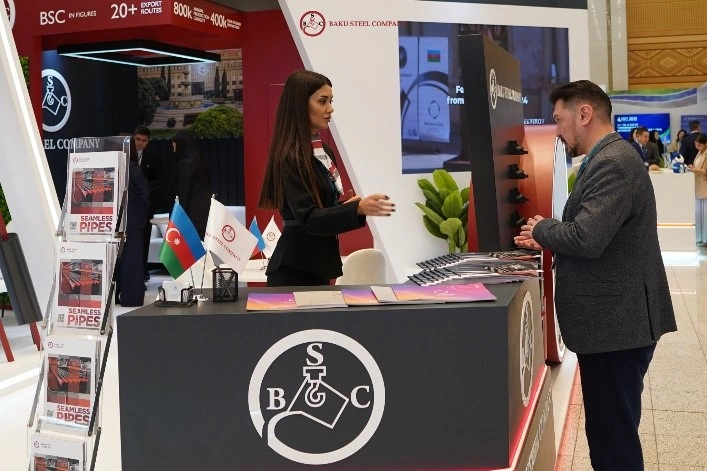Baku Steel Company presented its product portfolio at an exhibition in Turkmenistan (PHOTO)