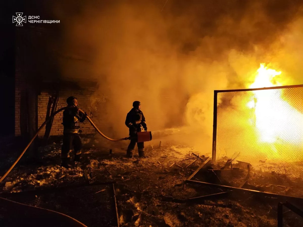 Russian drone attacks disrupt power, injure civilians in Ukraine’s Chernihiv PHOTO