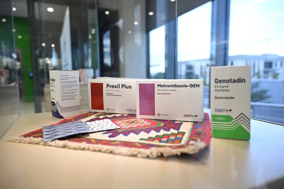 President Ilham Aliyev attends opening of a pharmaceutical manufacturing plant at Pirallahi Industrial Park (PHOTO)