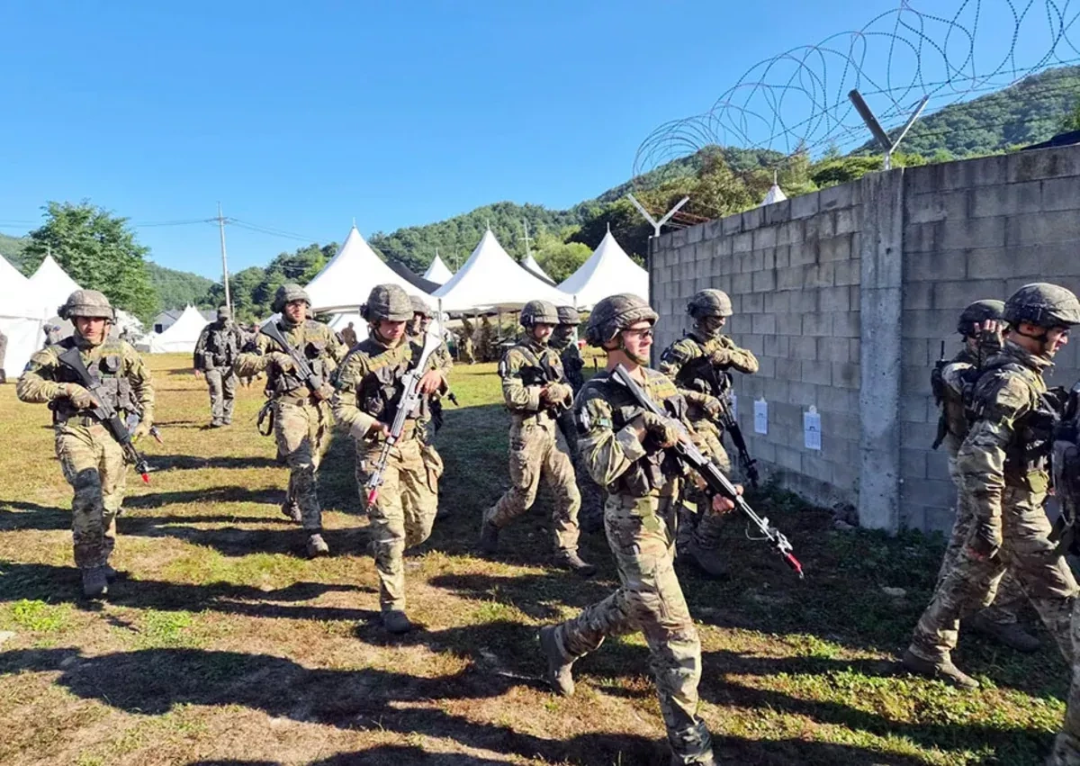 Azerbaijani troops join global military skills contest in South Korea PHOTO