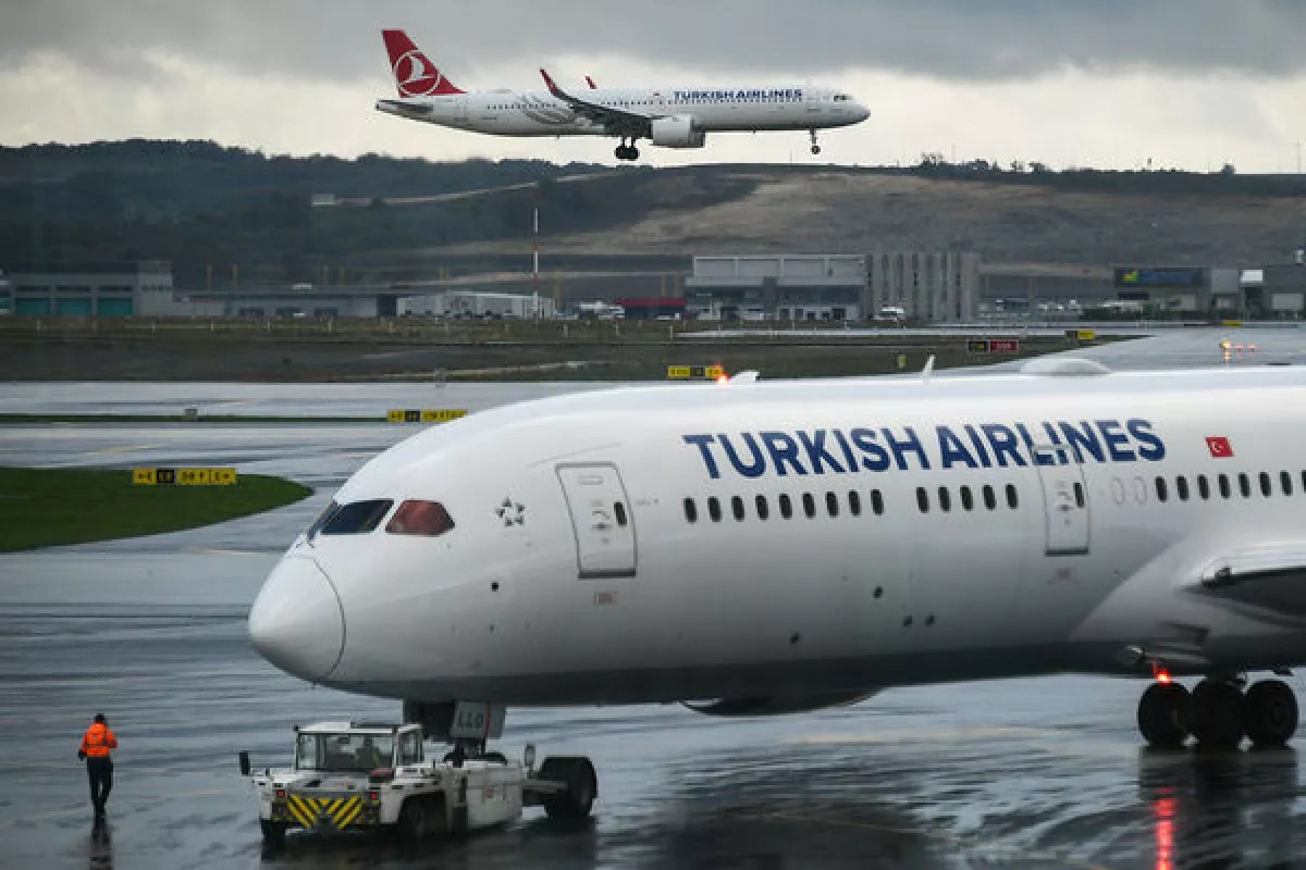 Turkish Airlines plane catches fire during landing in Nepal