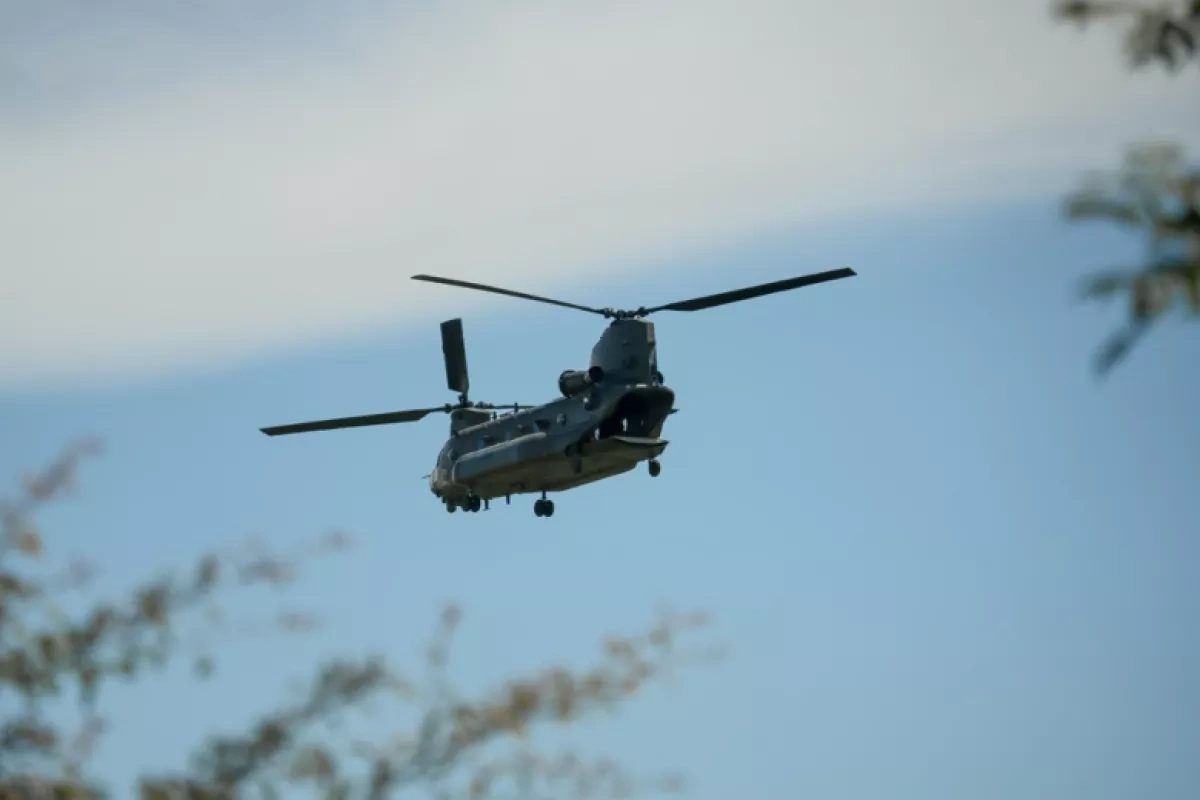 Training helicopter crashes in Ankara, two people injured PHOTO