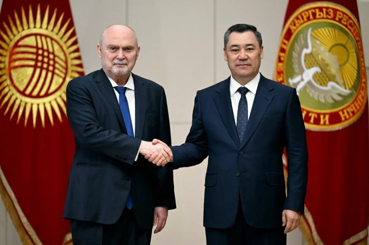 Kyrgyz president, OSCE chief discuss escalating Middle East situation