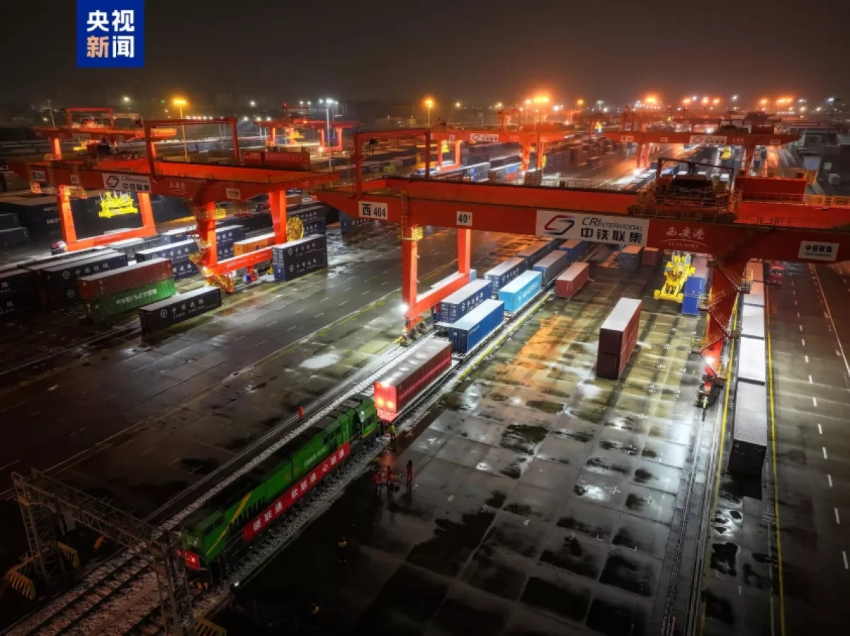 First 2026 China–to–Azerbaijan train sets off via Middle Corridor PHOTO