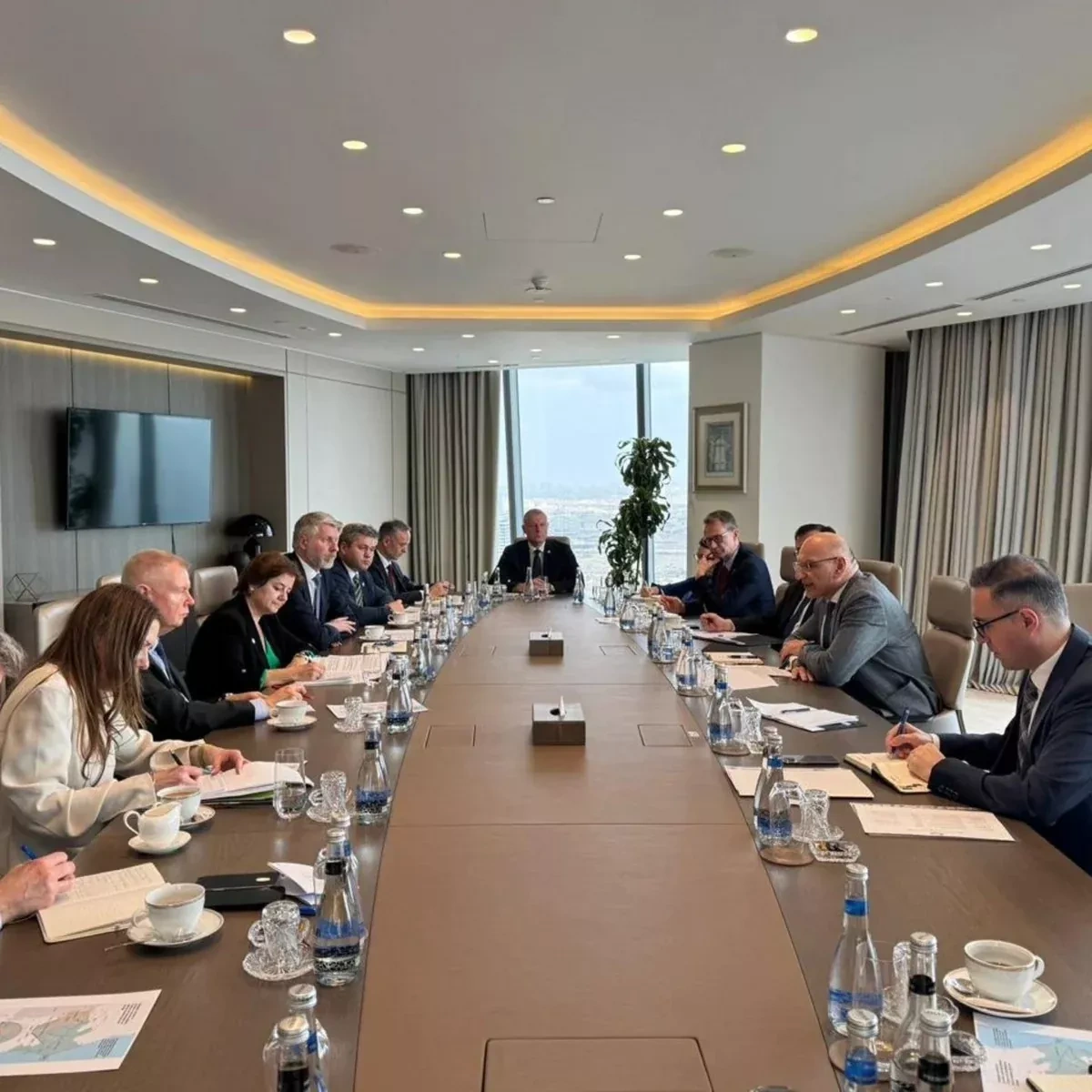 Nordic-Baltic Eight discusses peace process between Baku and Yerevan PHOTO