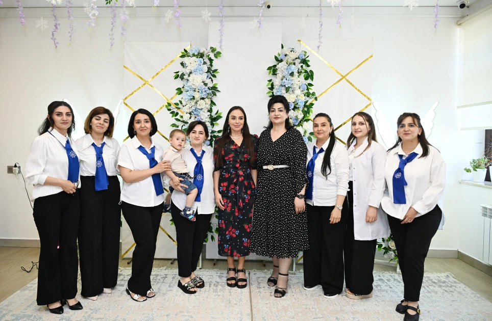 Heydar Aliyev Foundation VP Leyla Aliyeva meets with residents of children's home in Sheki (PHOTO)