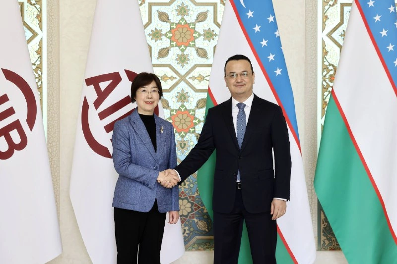 Uzbekistan, AIIB discuss cooperation priorities through 2030