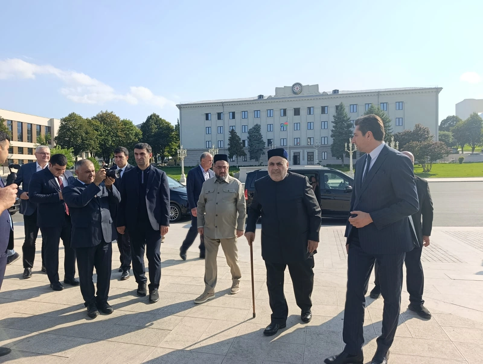 Participants of int'l Sheikh Bakuvi conference visit Azerbaijan's Khankendi (PHOTO)