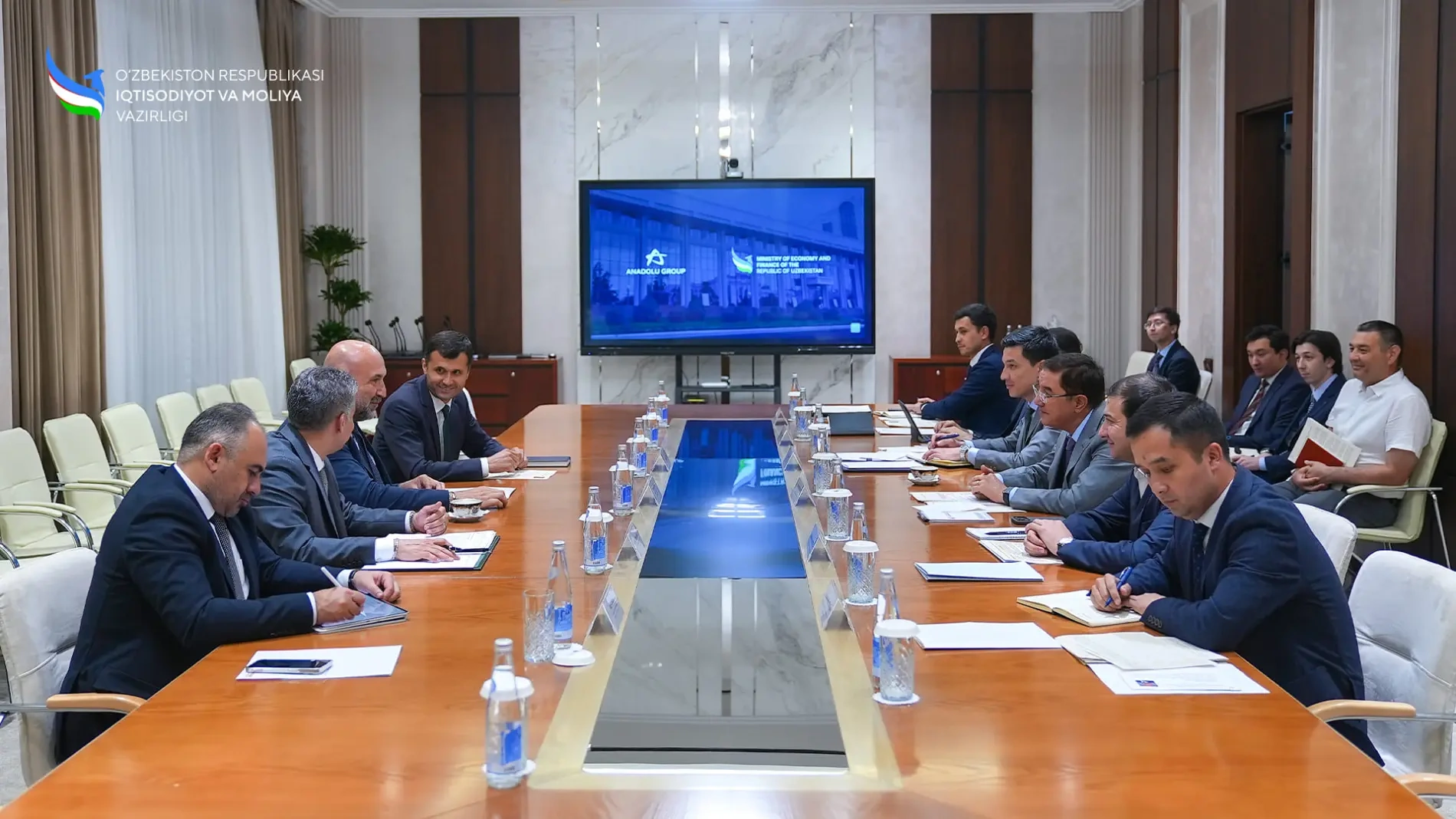 Uzbekistan, Türkiye's Anadolu Group discuss expanding industrial co-op