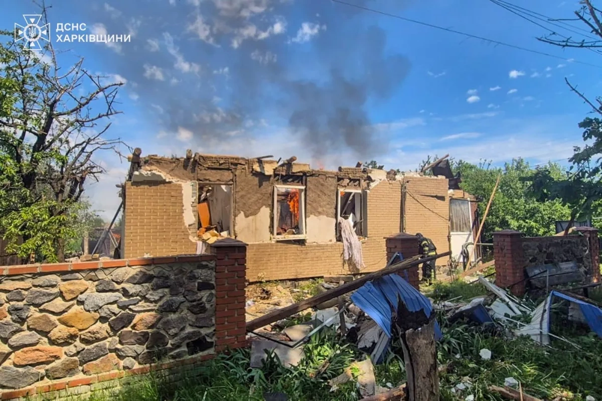 Elderly woman killed in Russian attack on Ukraine's Kharkiv region PHOTO
