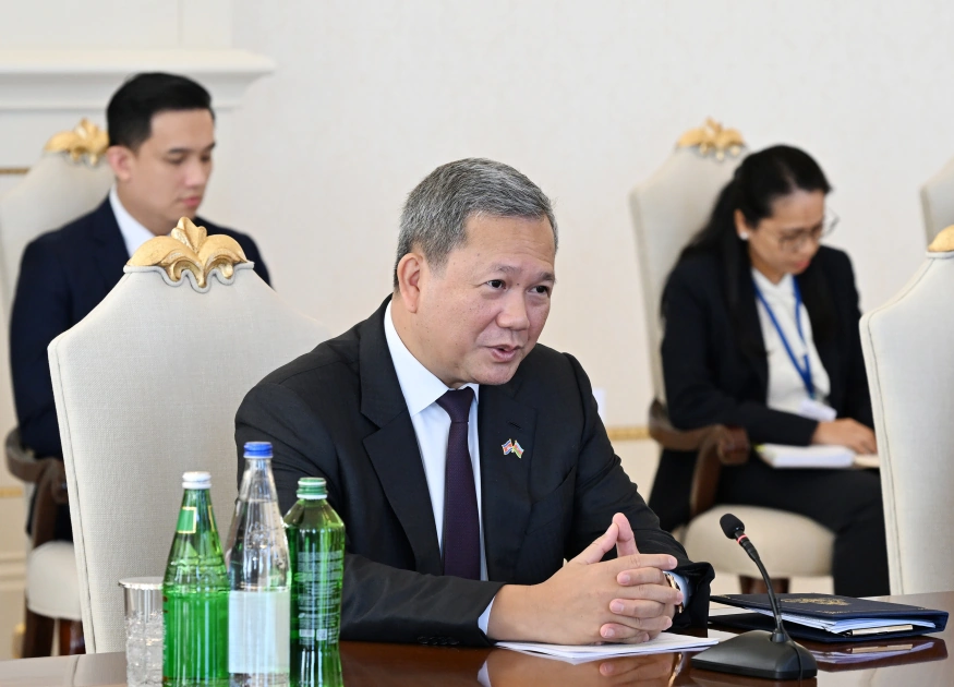President Ilham Aliyev held expanded-format meeting with Prime Minister of Cambodia (PHOTO)