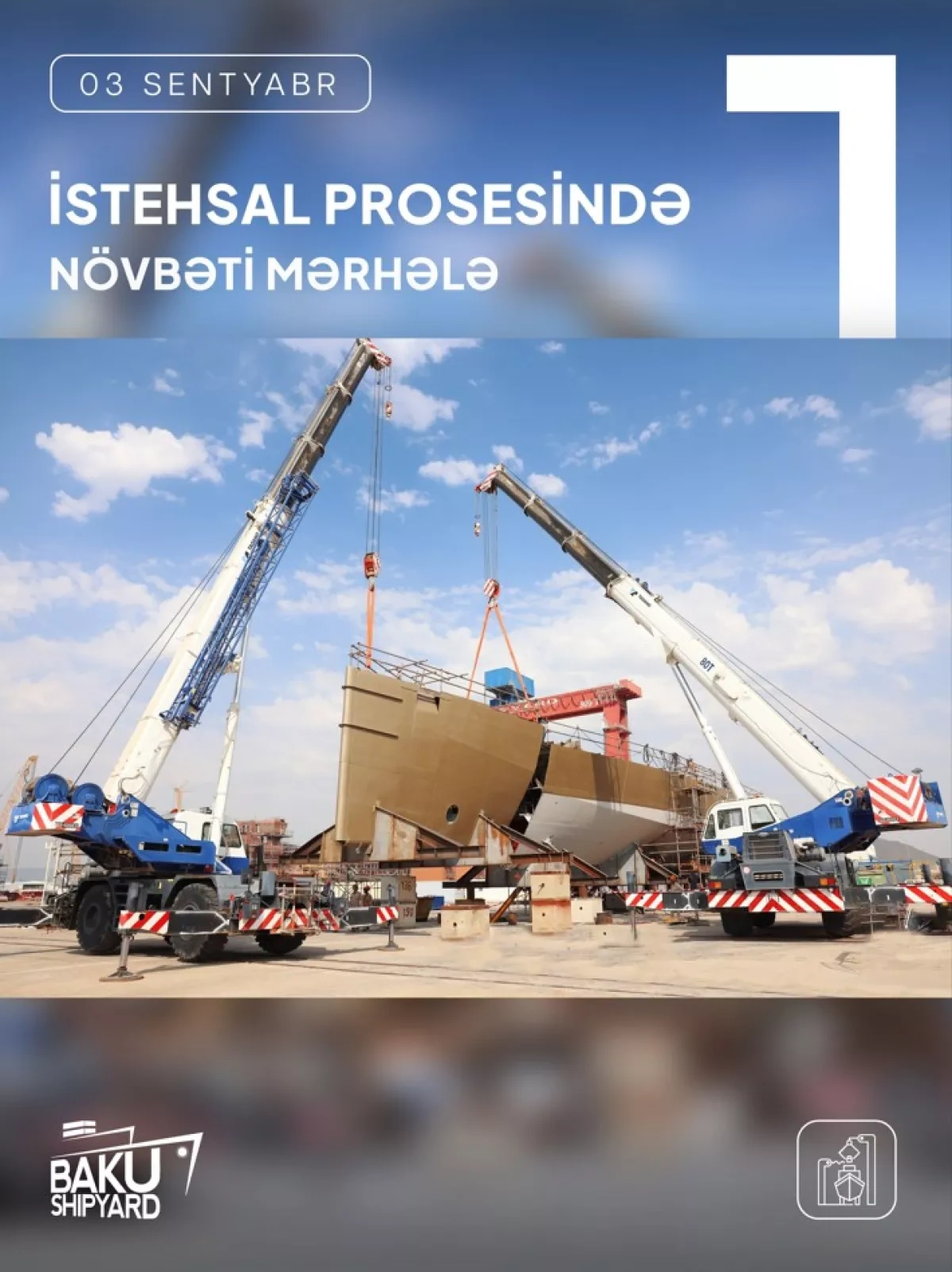 Baku advances construction of mystery vessel resembling Titanic PHOTO