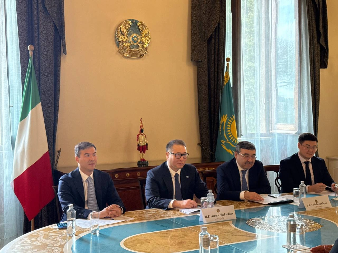 Kazakhstan invites Italian firms to Middle Corridor projects
