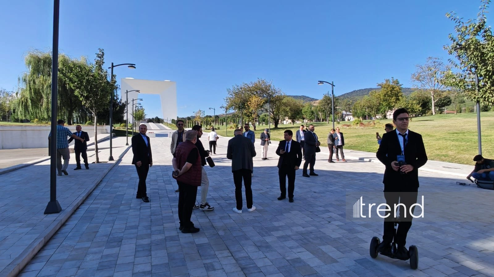 Azerbaijani religious figures from Türkiye, Georgia and Iraq visit Khankendi (PHOTO)