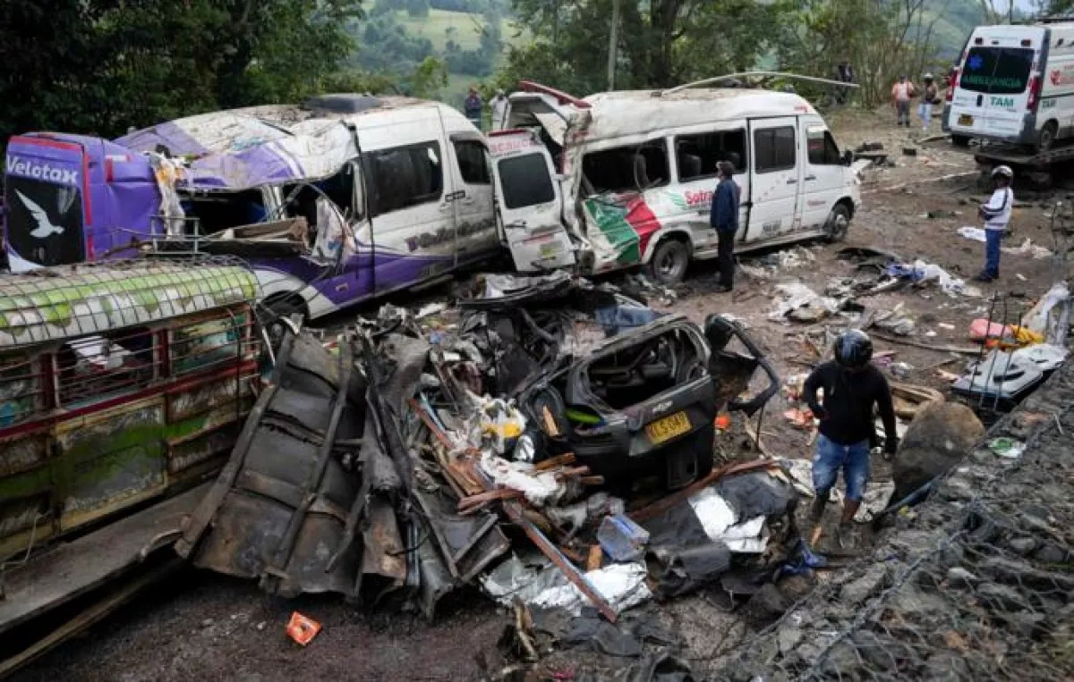 Death toll in Colombia bus bombing rises to 20