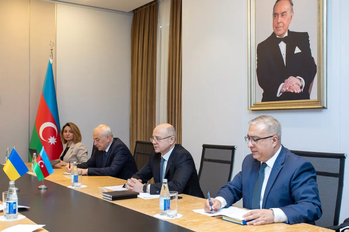 Azerbaijan, Ukraine discuss expanded energy cooperation, security ties PHOTO