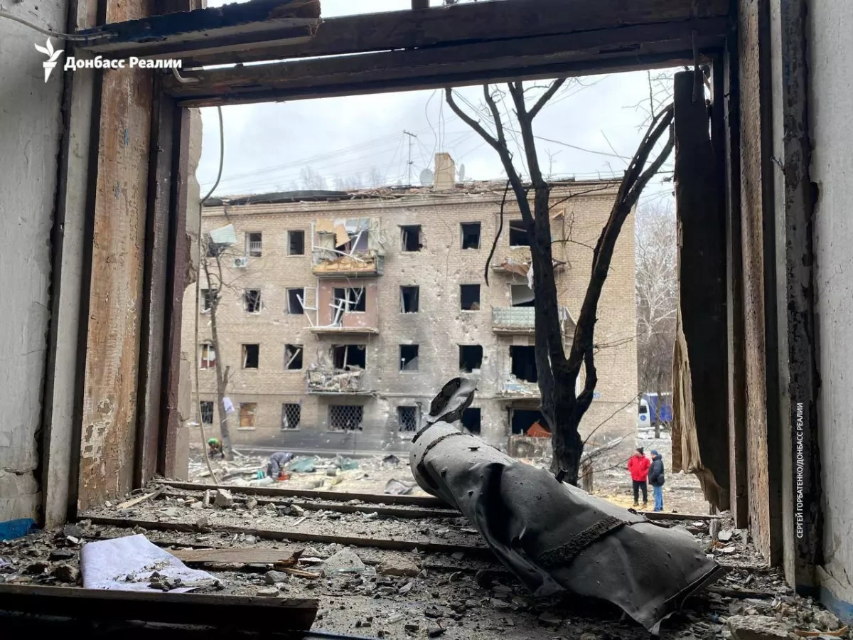 Russian drone attack leaves civilians injured in Ukraine’s Kramatorsk PHOTO