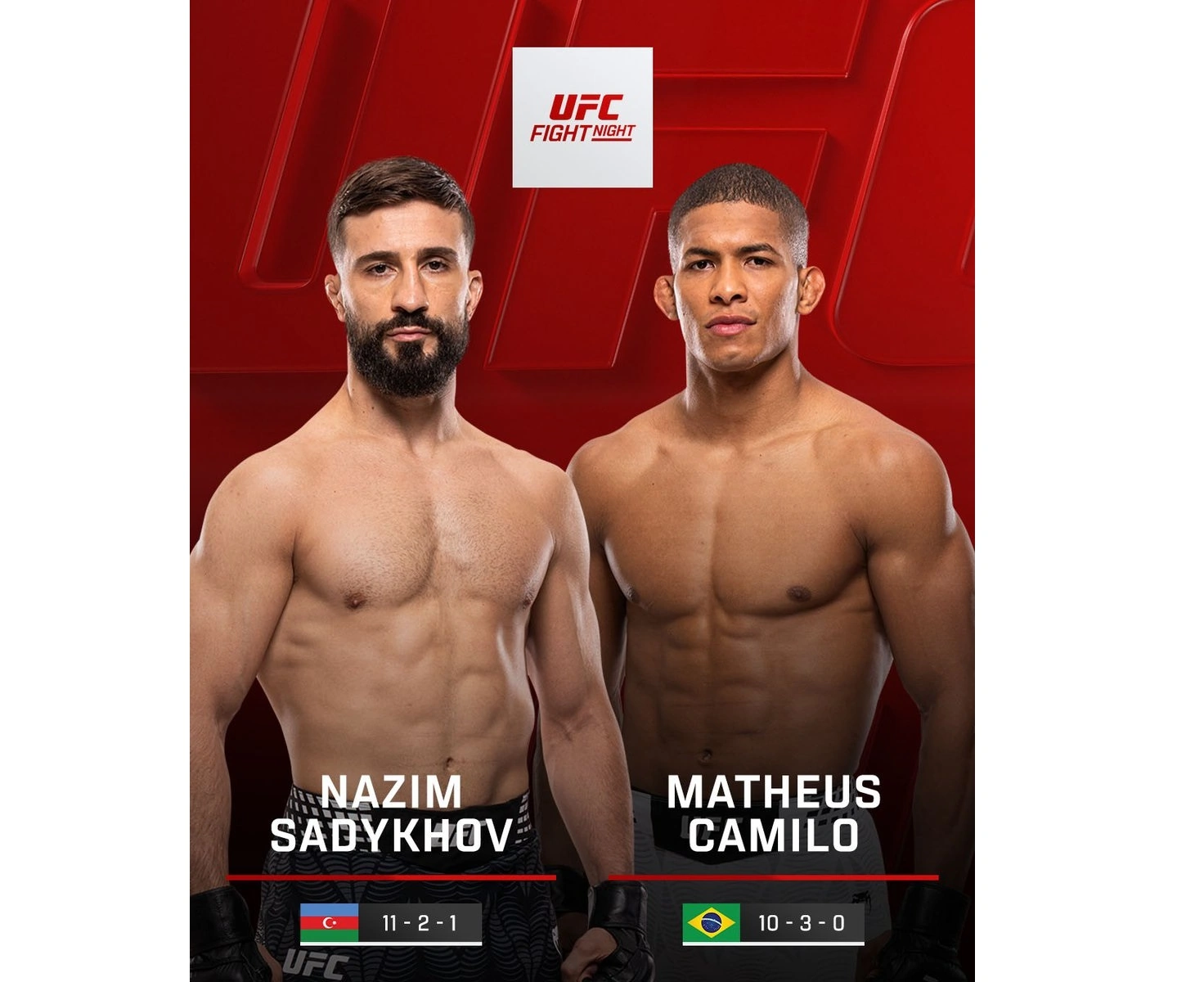 Azerbaijan's Nazim Sadikhov falls to Mateusz Camilo at UFC Baku