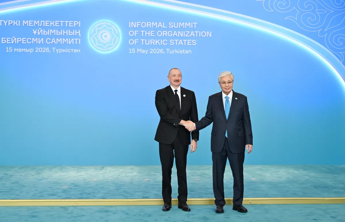 Azerbaijani president attends informal Turkic States summit in Kazakhstan Photo