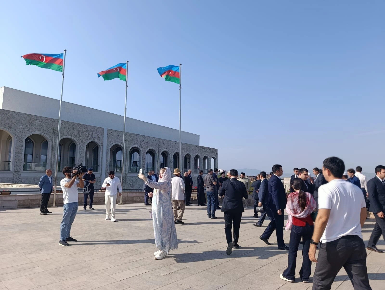 Participants of int'l Sheikh Bakuvi conference visit Azerbaijan's Khankendi (PHOTO)